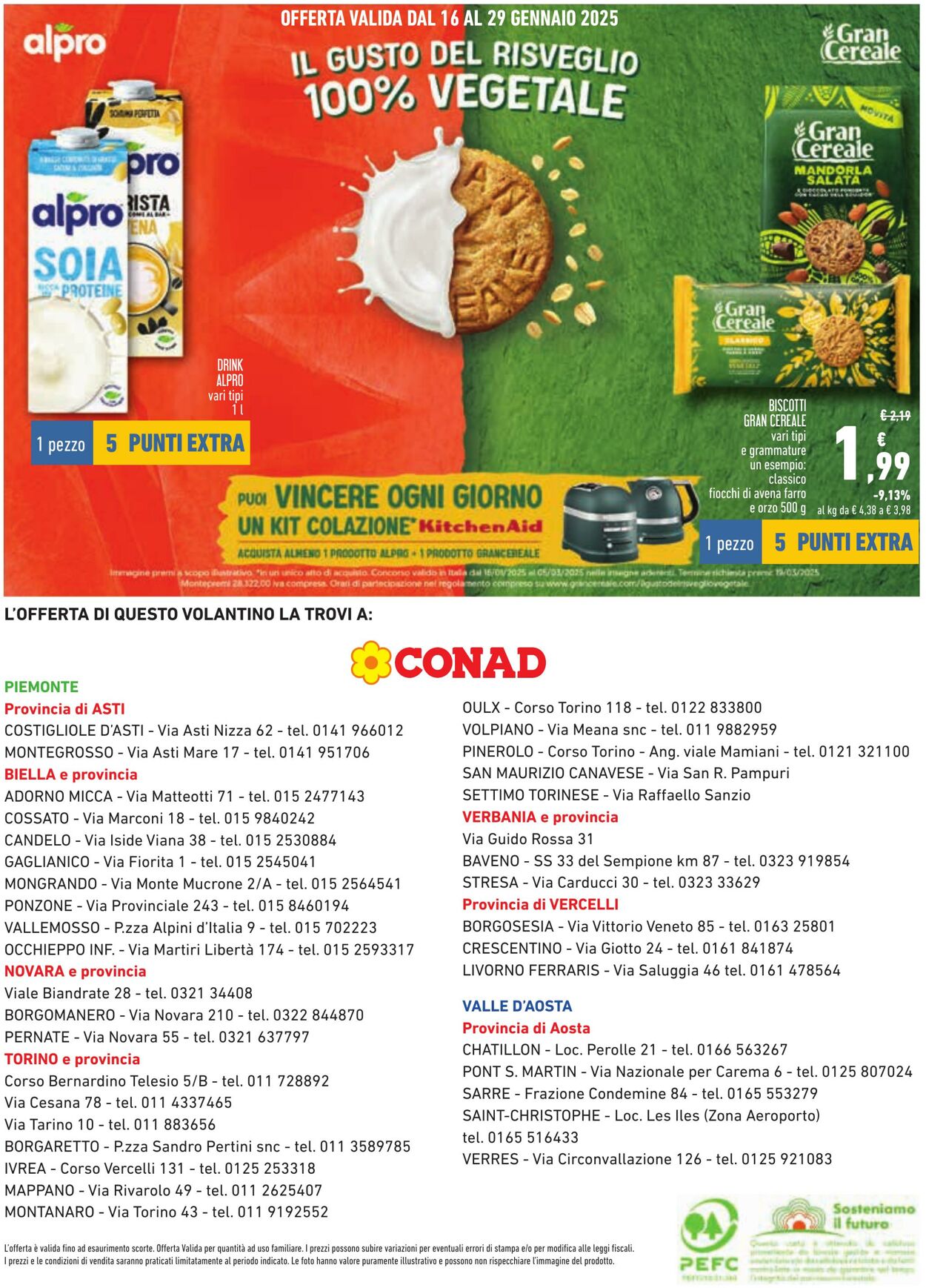 Volantino Conad 02.01.2025 - 29.01.2025