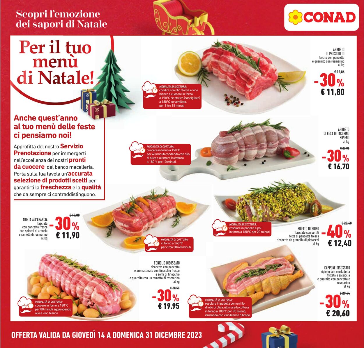 Volantino Conad 14.12.2023 - 26.12.2023