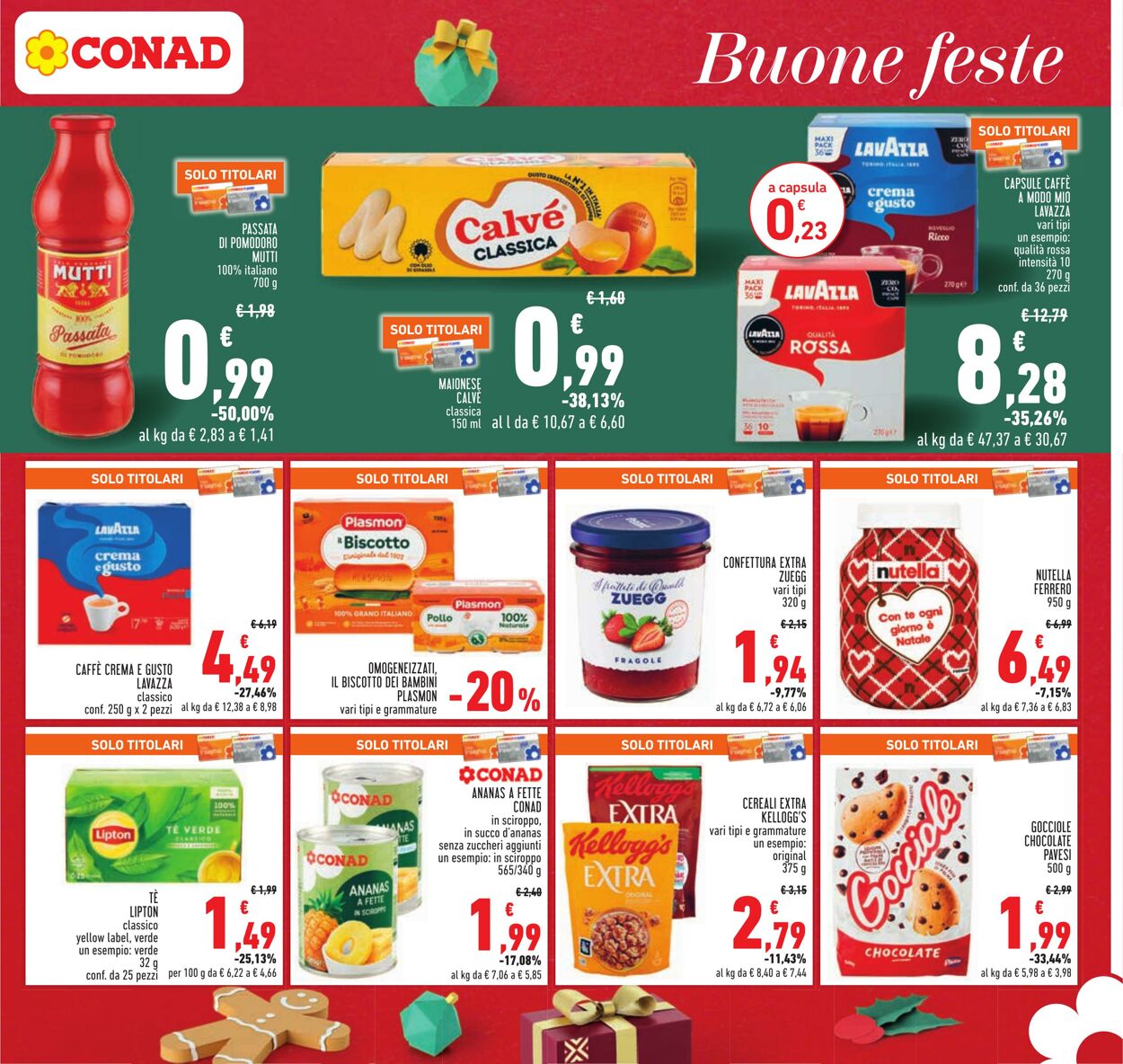 Volantino Conad 14.12.2023 - 26.12.2023