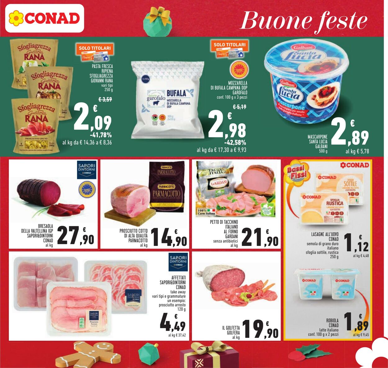 Volantino Conad 14.12.2023 - 26.12.2023