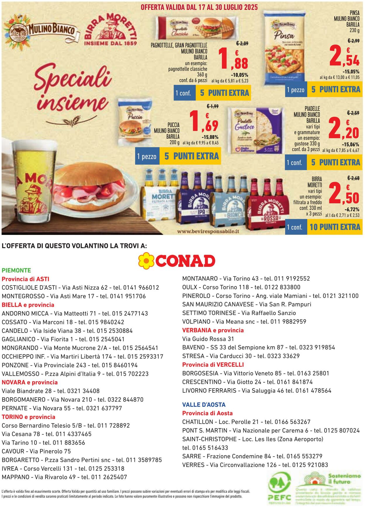 Volantino Conad 09.08.2025 - 09.08.2025