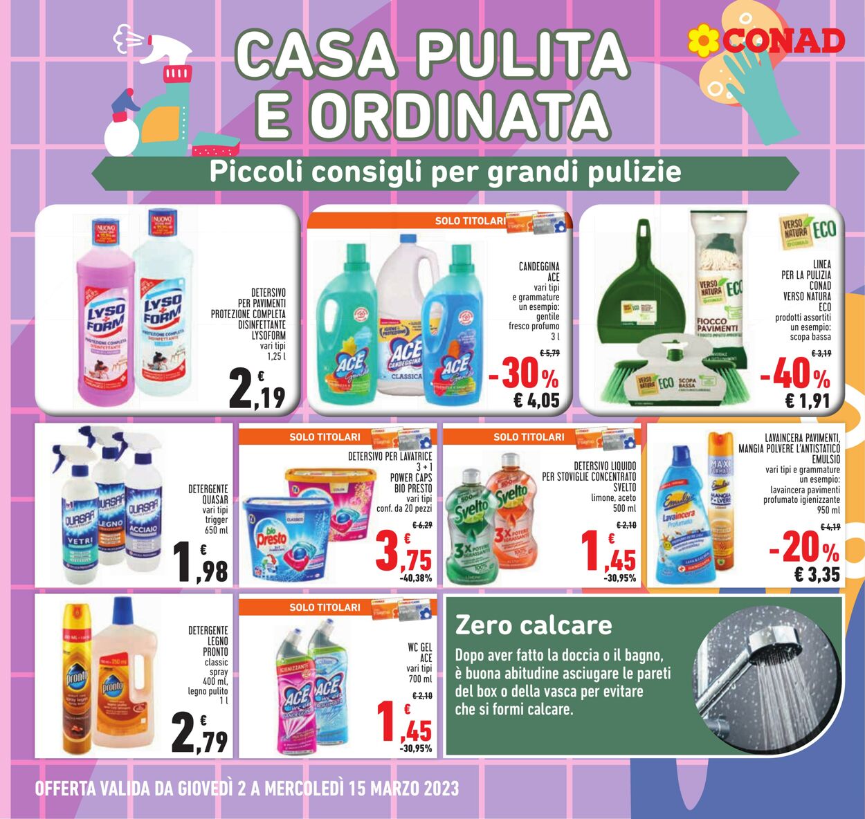 Volantino Conad 02.03.2023 - 15.03.2023