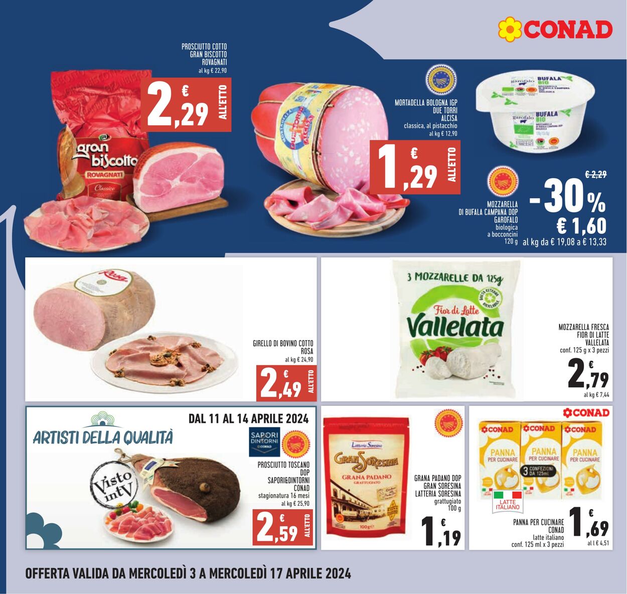 Volantino Conad 03.04.2024 - 17.04.2024