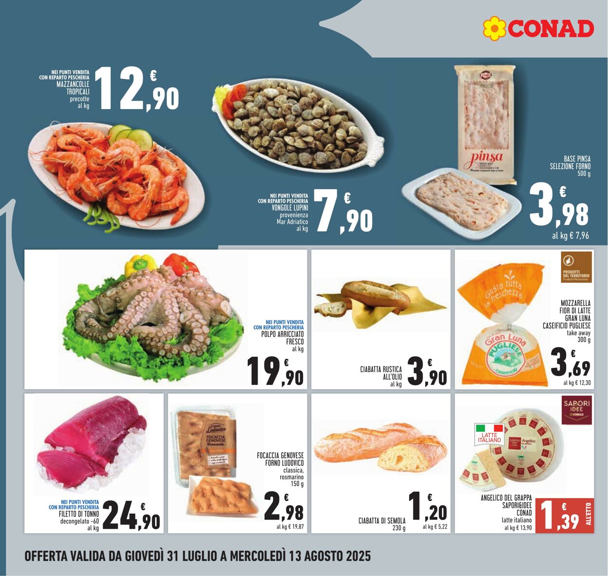 Volantino Conad 13.08.2025 - 13.08.2025