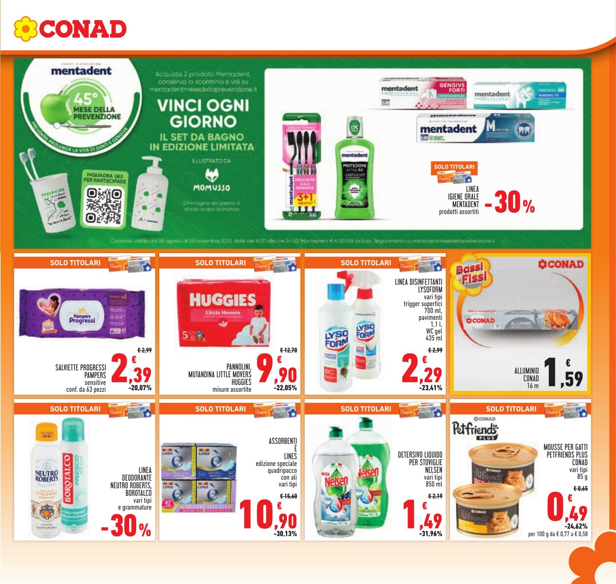 Volantino Conad 01.10.2025 - 01.10.2025