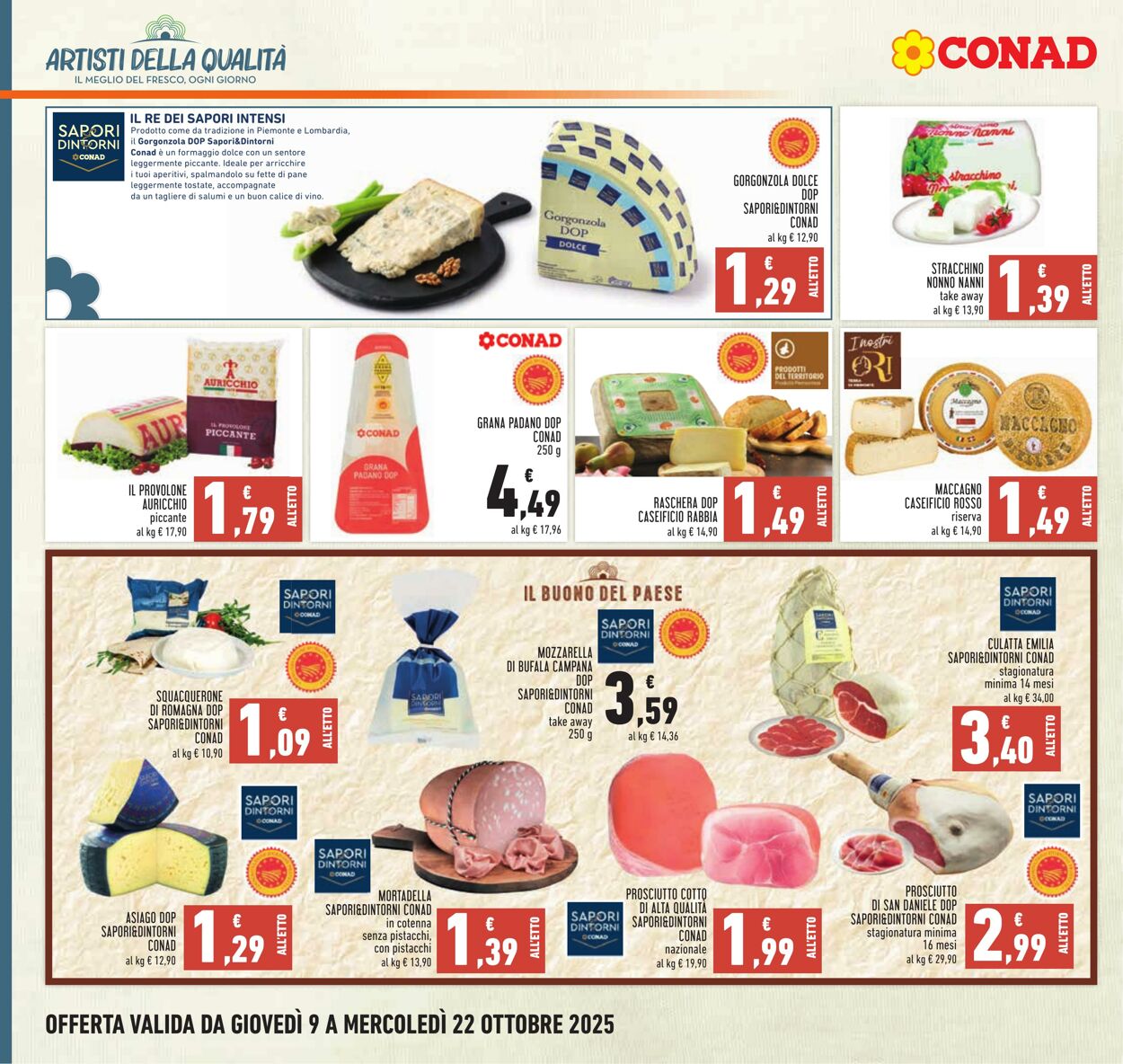 Volantino Conad 01.10.2025 - 01.10.2025