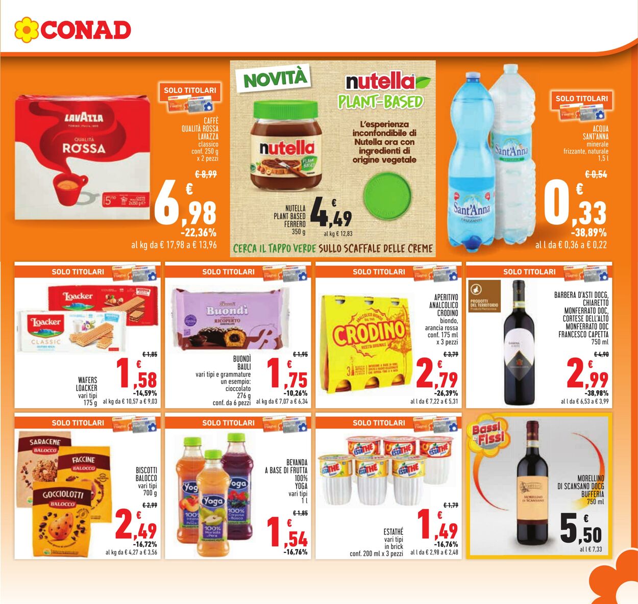 Volantino Conad 19.09.2024 - 02.10.2024