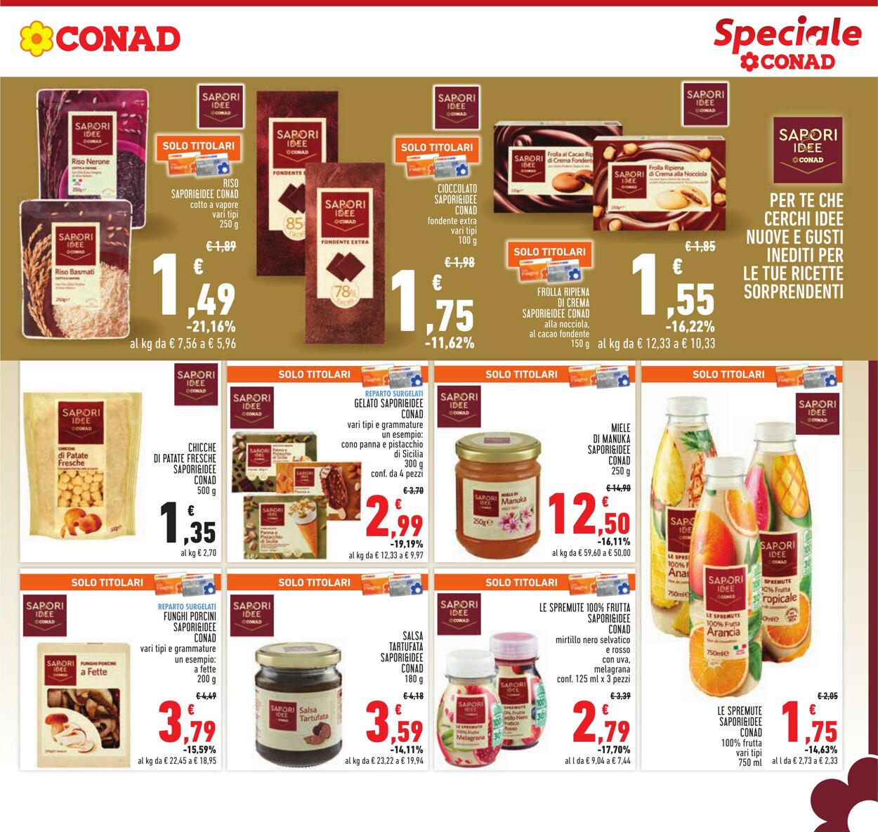 Volantino Conad 19.09.2024 - 02.10.2024