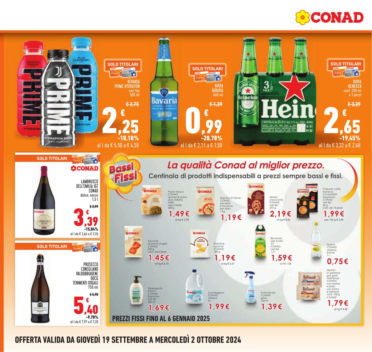 Volantino Conad 19.09.2024 - 02.10.2024