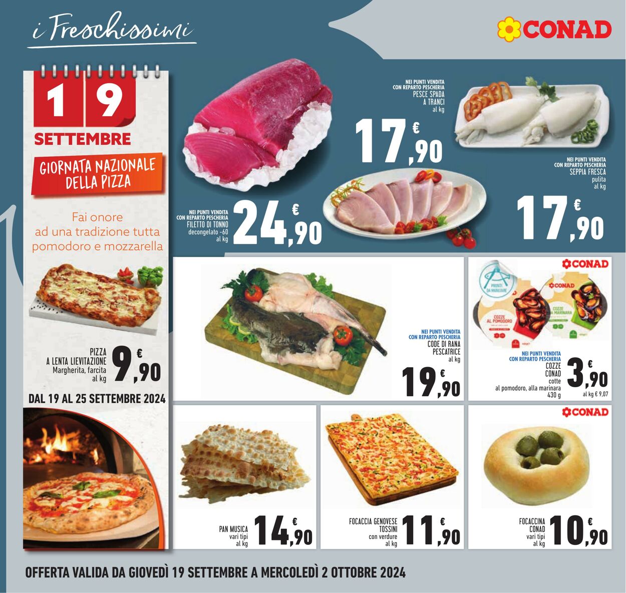 Volantino Conad 19.09.2024 - 02.10.2024