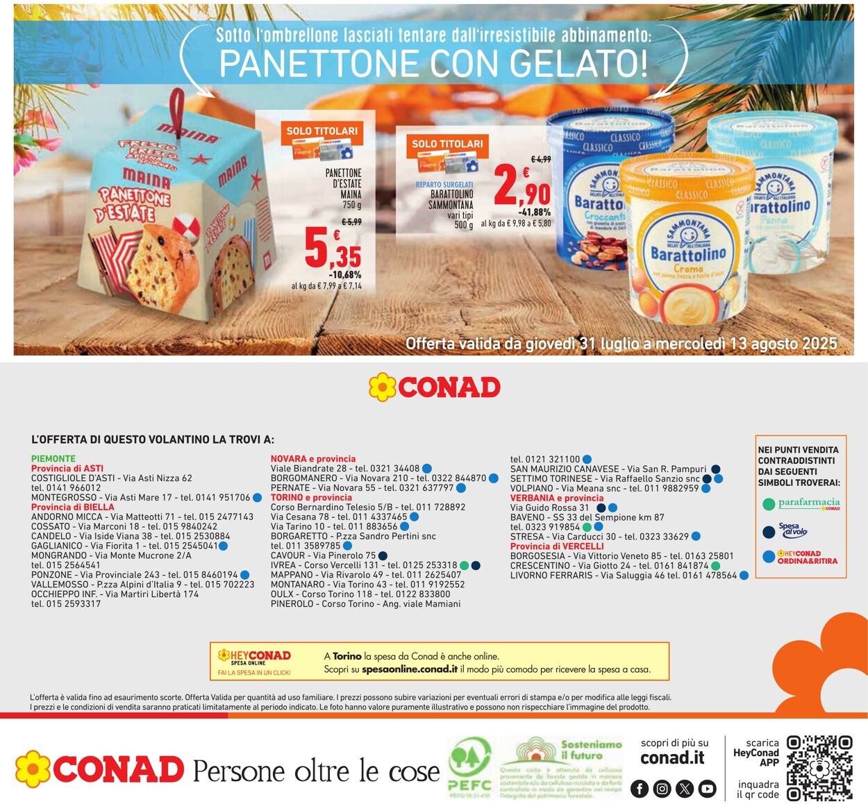 Volantino Conad 10.08.2025 - 10.08.2025