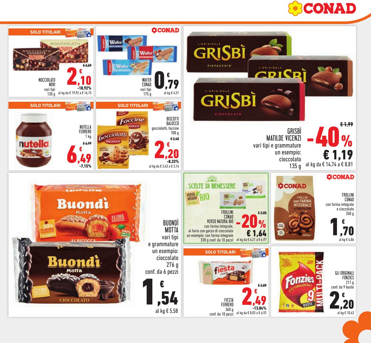 Volantino Conad 06.09.2022 - 19.10.2022