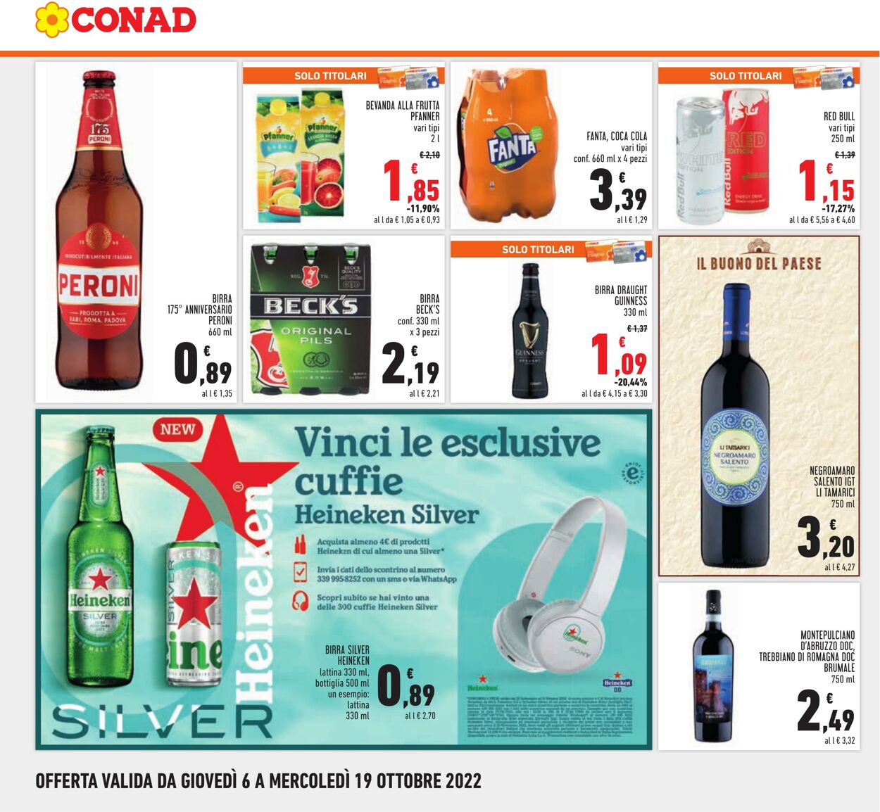 Volantino Conad 06.09.2022 - 19.10.2022