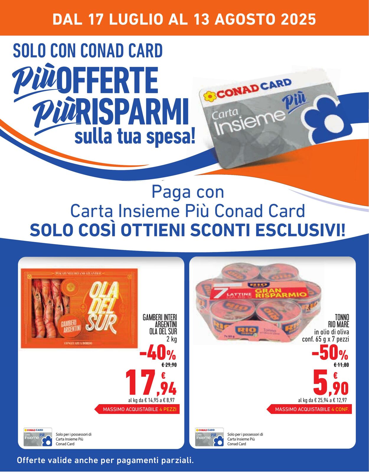 Volantino Conad 05.08.2025 - 05.08.2025