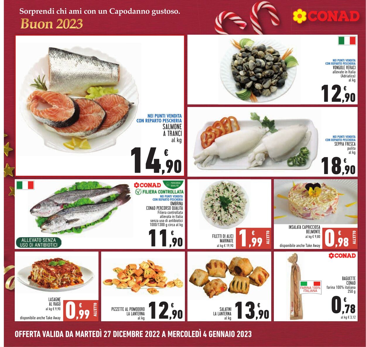 Volantino Conad 27.12.2022 - 04.01.2023