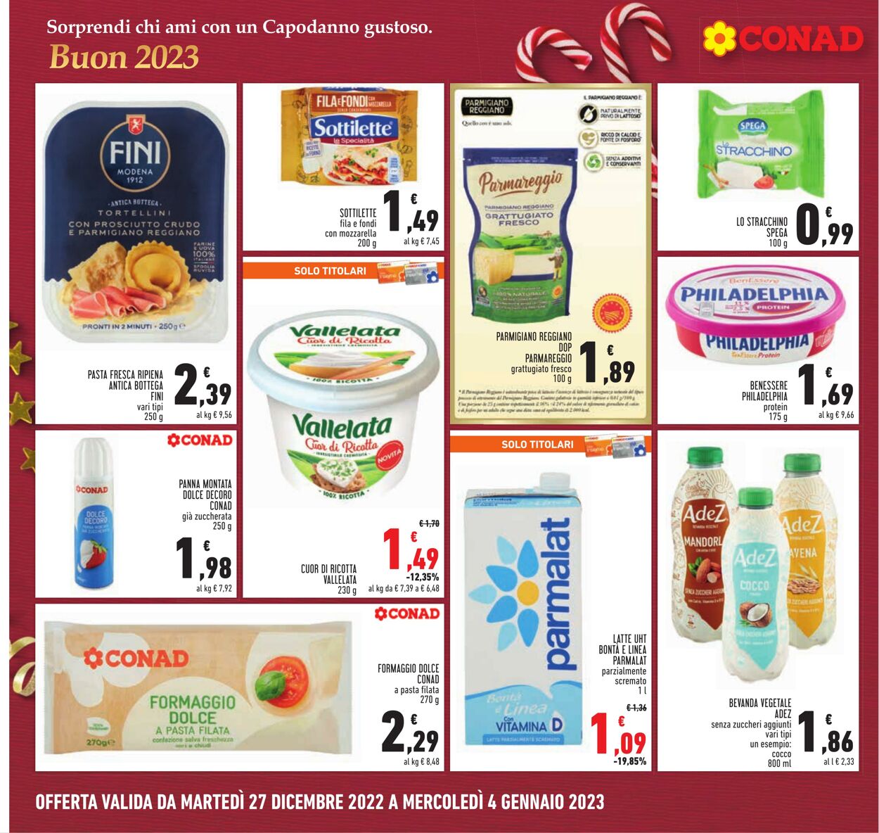 Volantino Conad 27.12.2022 - 04.01.2023