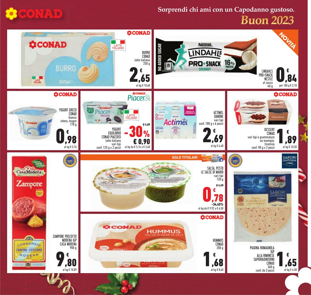 Volantino Conad 27.12.2022 - 04.01.2023