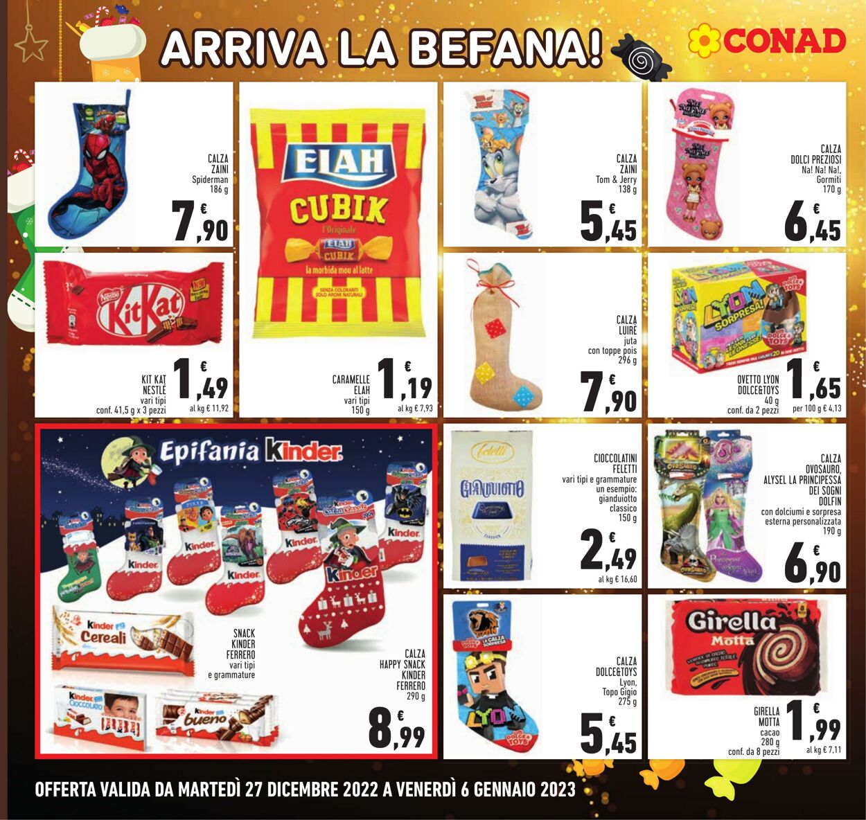 Volantino Conad 27.12.2022 - 04.01.2023