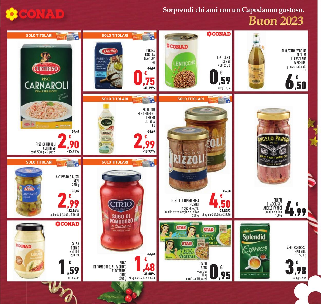 Volantino Conad 27.12.2022 - 04.01.2023