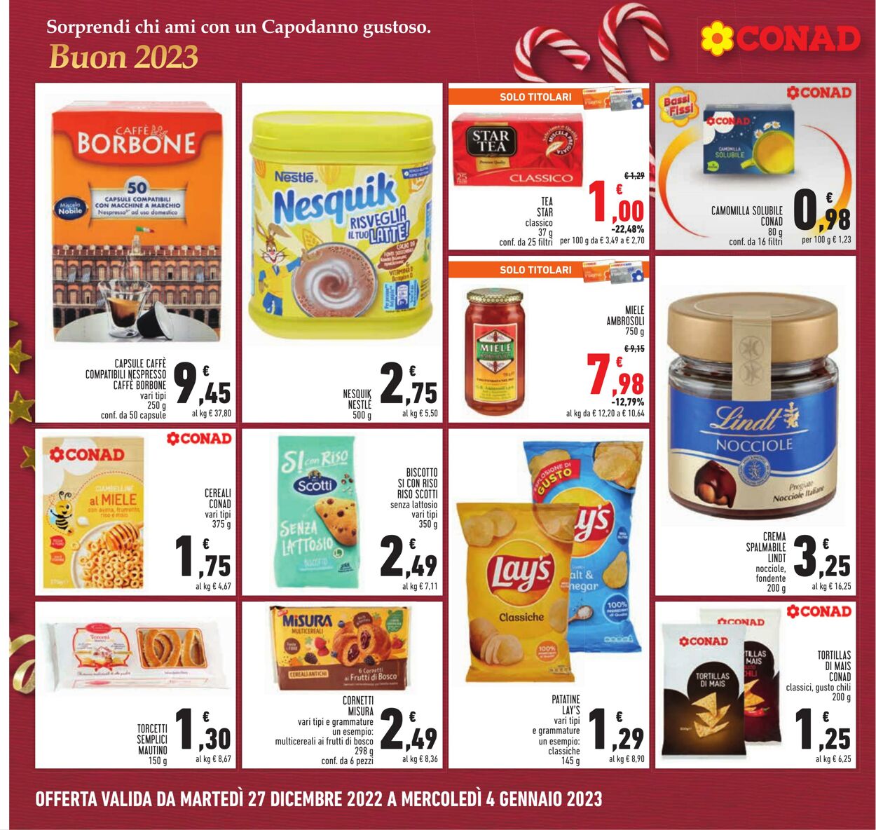 Volantino Conad 27.12.2022 - 04.01.2023