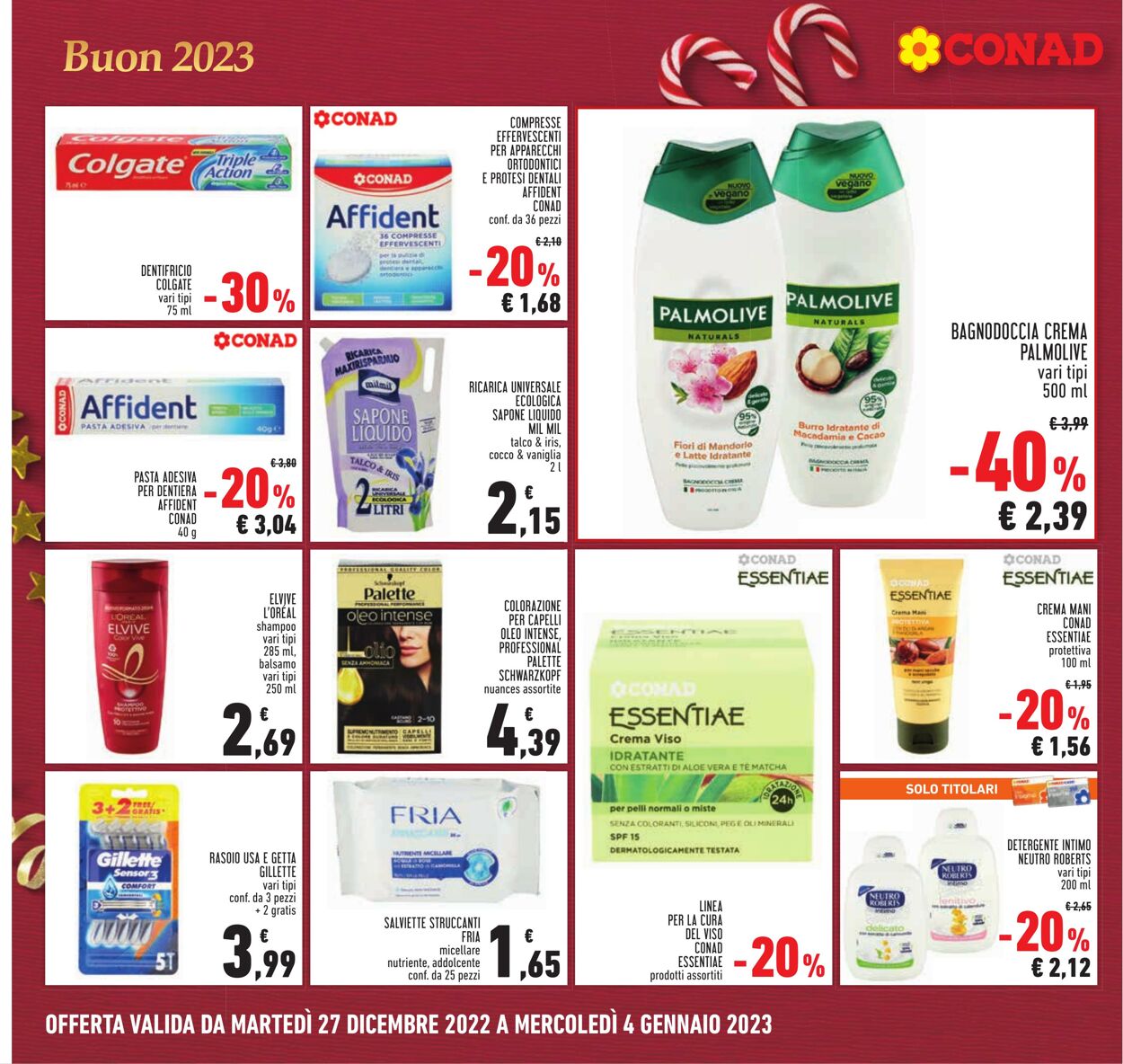 Volantino Conad 27.12.2022 - 04.01.2023