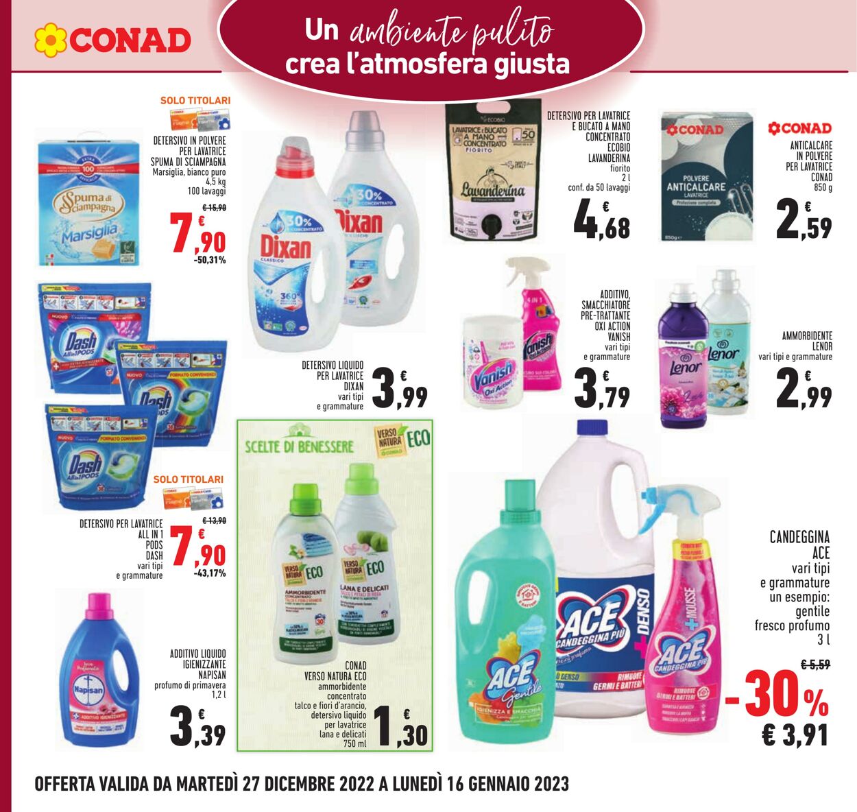 Volantino Conad 27.12.2022 - 04.01.2023