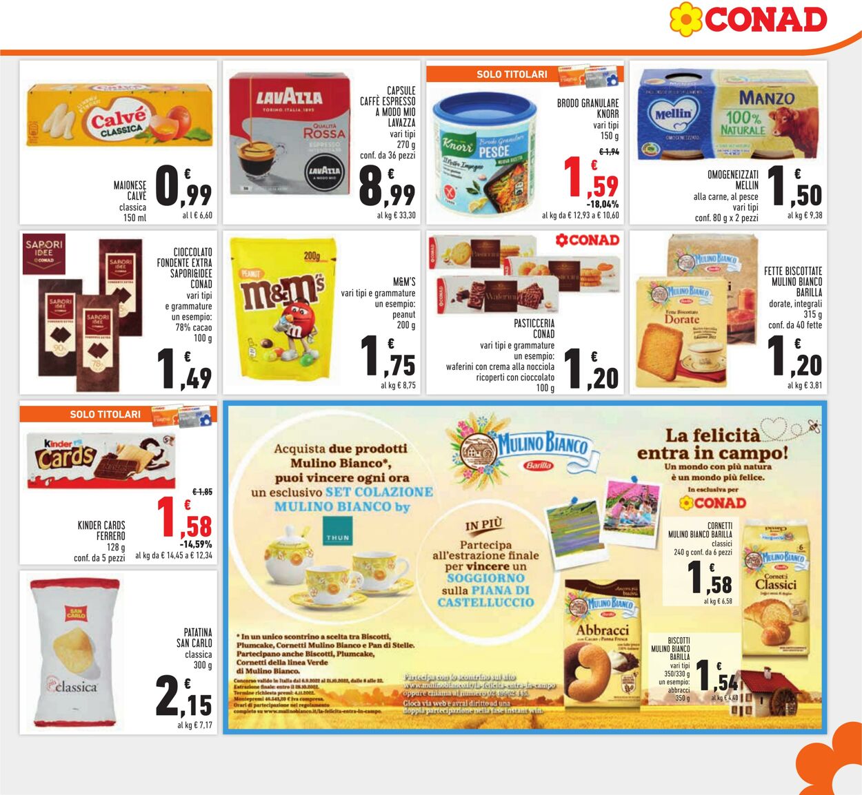 Volantino Conad 22.09.2022 - 05.10.2022