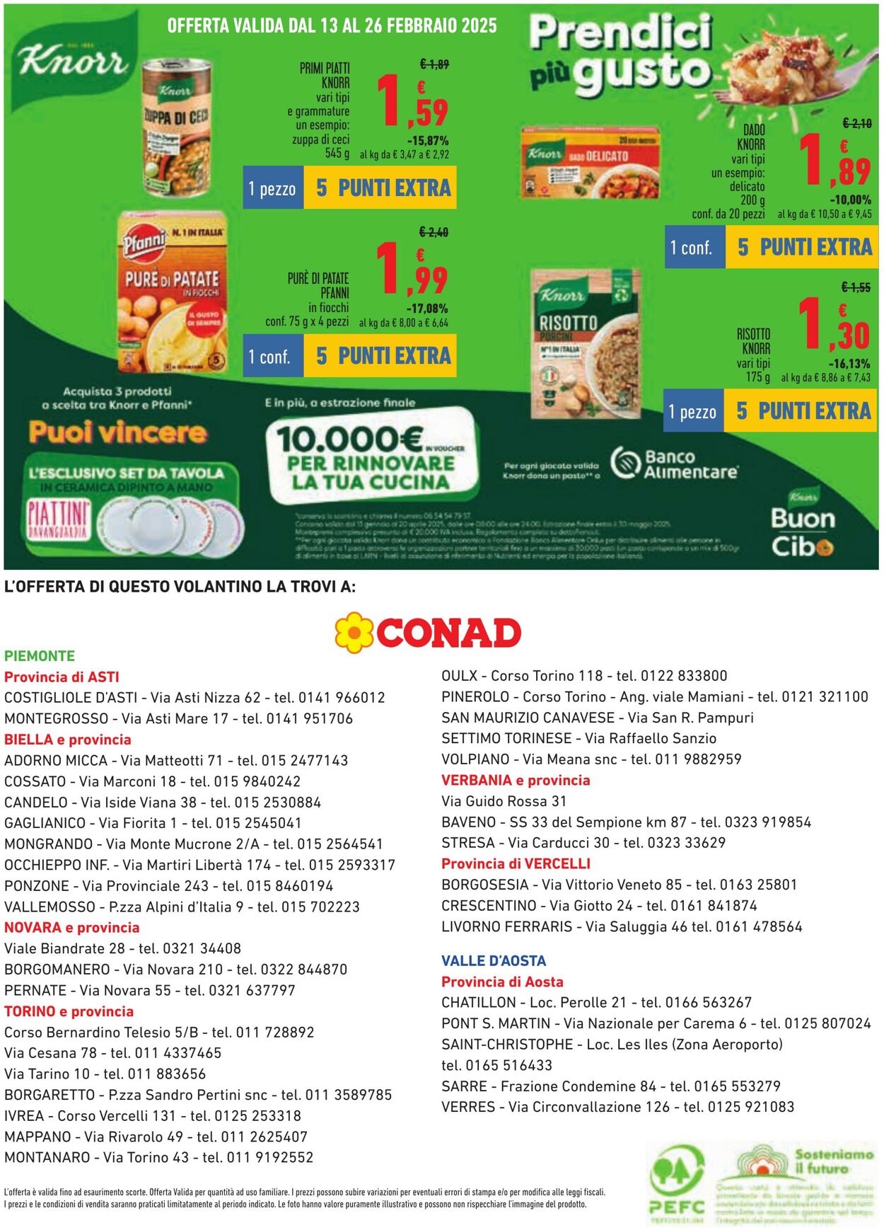 Volantino Conad 30.01.2025 - 26.02.2025