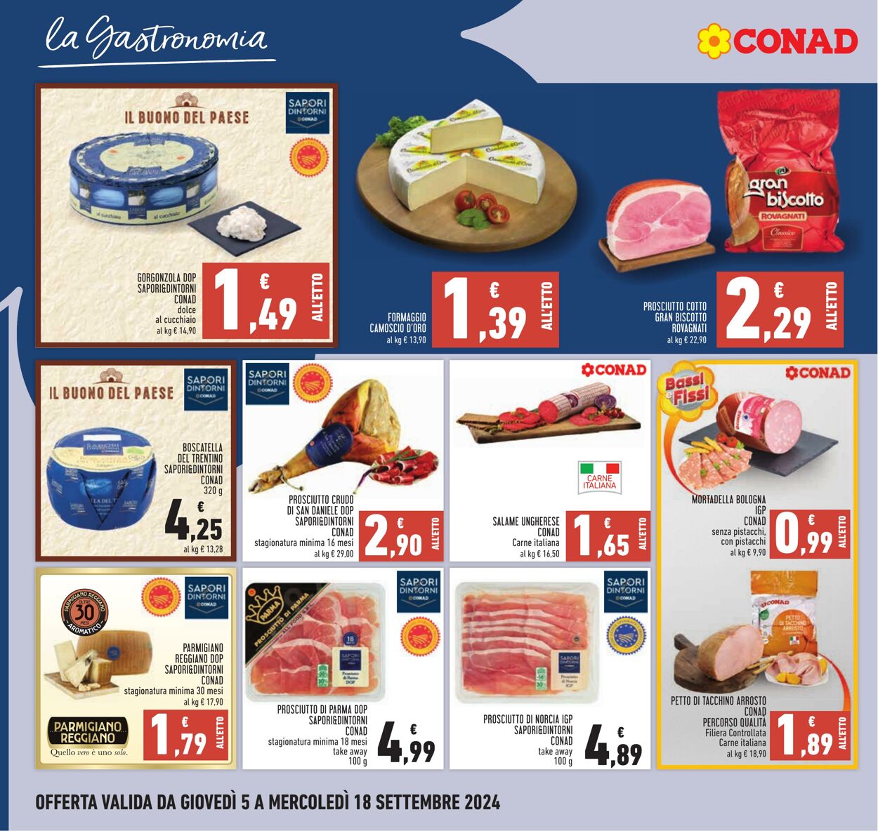 Volantino Conad 05.08.2024 - 18.09.2024