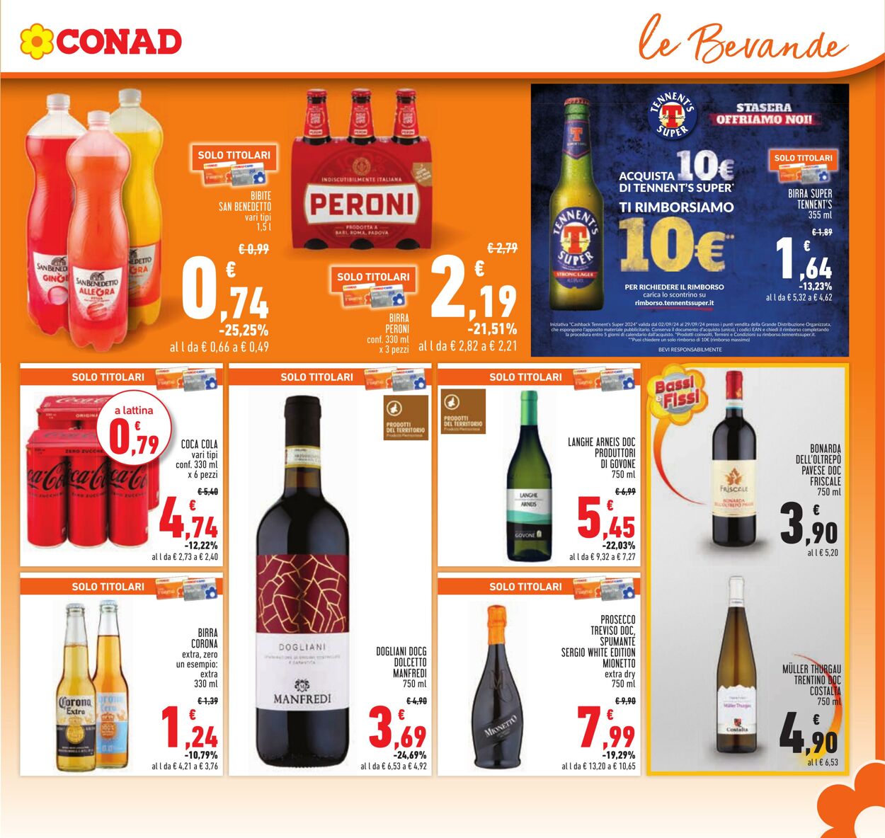 Volantino Conad 05.08.2024 - 18.09.2024