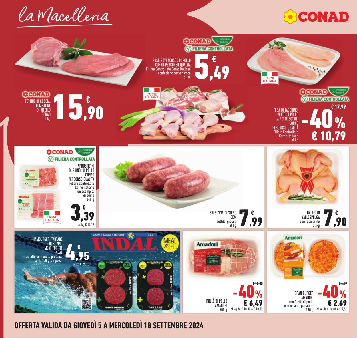 Volantino Conad 05.08.2024 - 18.09.2024