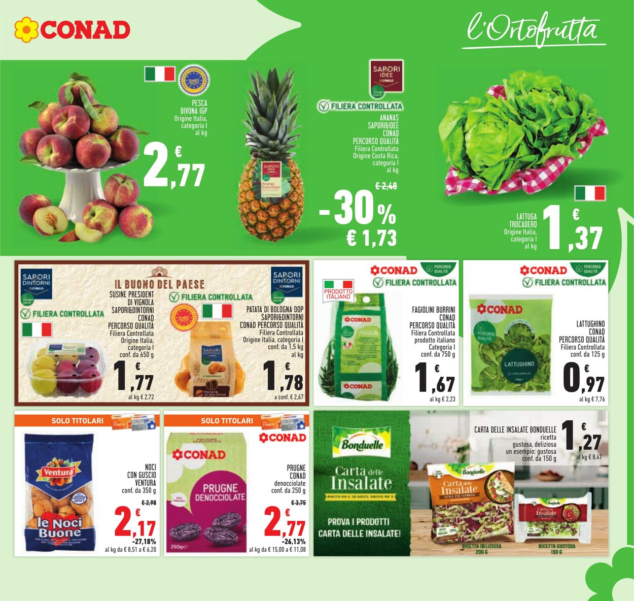 Volantino Conad 05.08.2024 - 18.09.2024