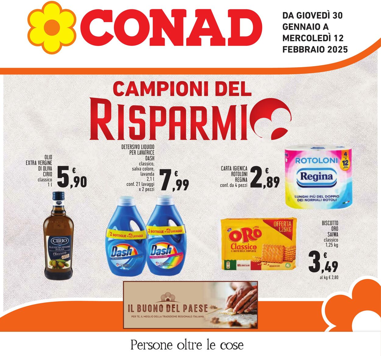 Volantino Conad 30.01.2025 - 12.02.2025