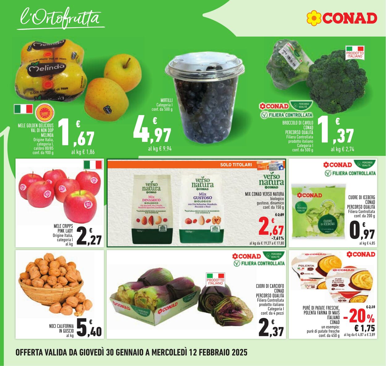 Volantino Conad 30.01.2025 - 12.02.2025