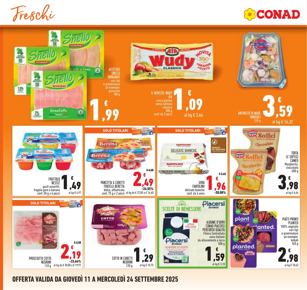 Volantino Conad 10.09.2025 - 10.09.2025