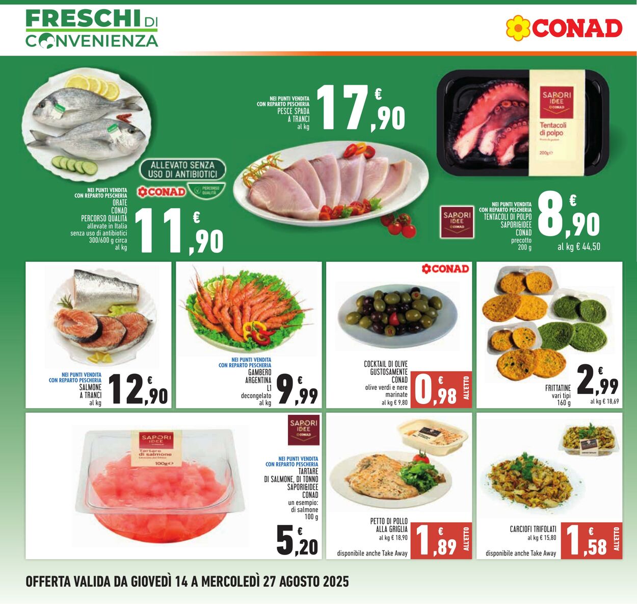 Volantino Conad 10.08.2025 - 10.08.2025