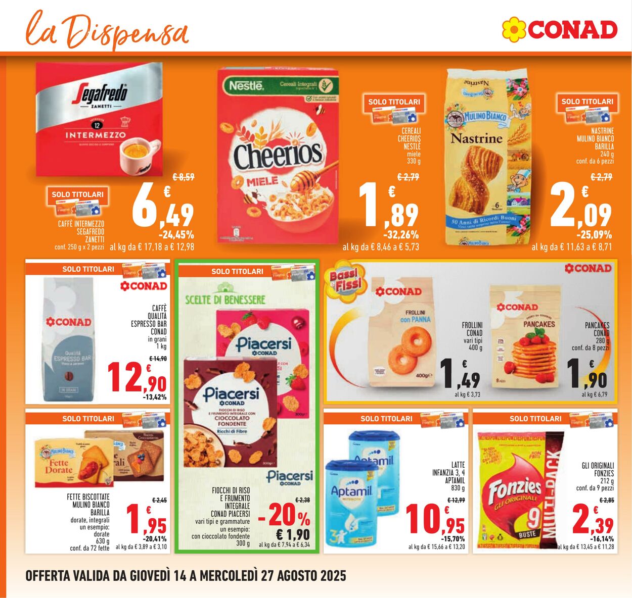Volantino Conad 10.08.2025 - 10.08.2025