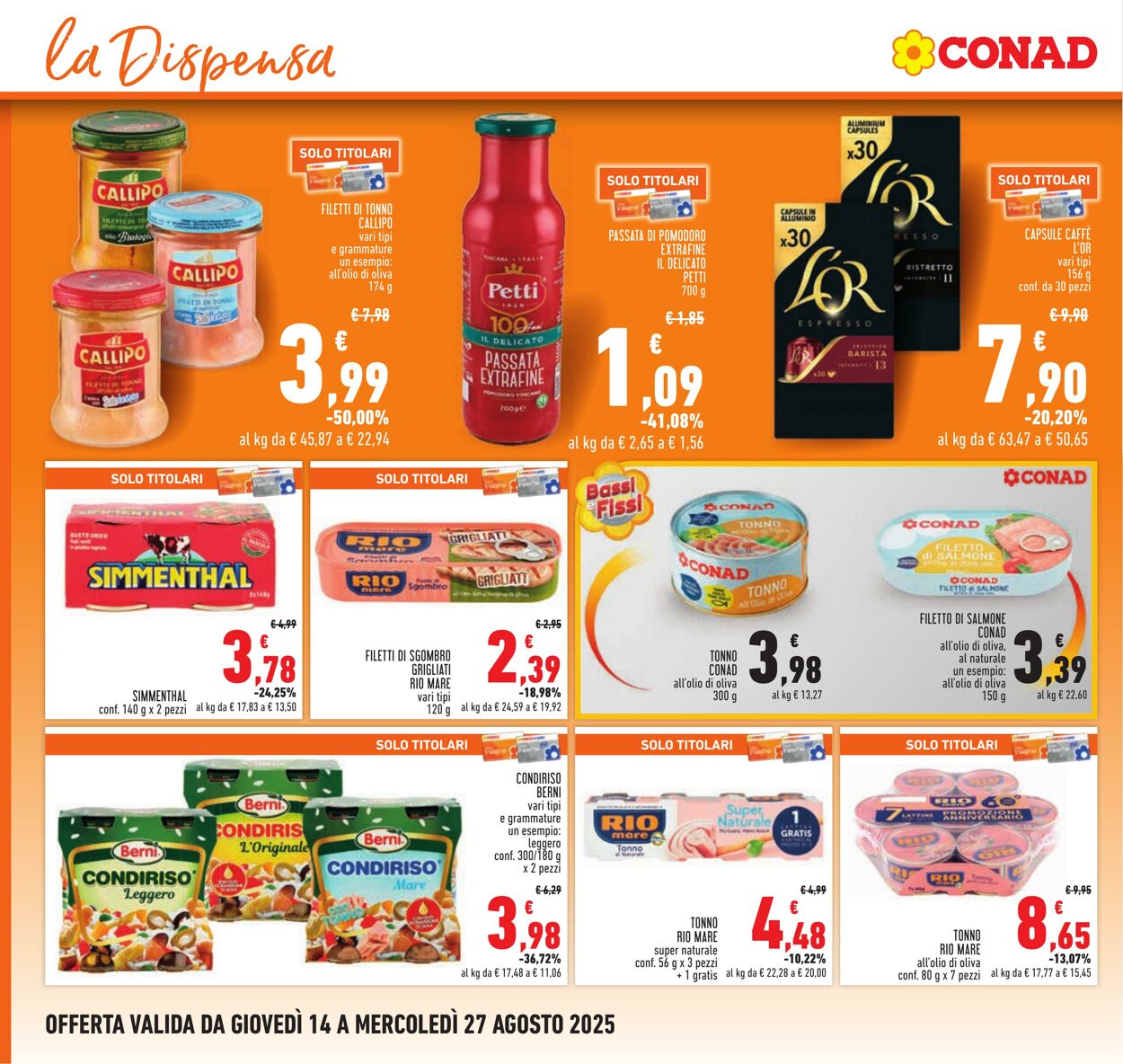 Volantino Conad 10.08.2025 - 10.08.2025