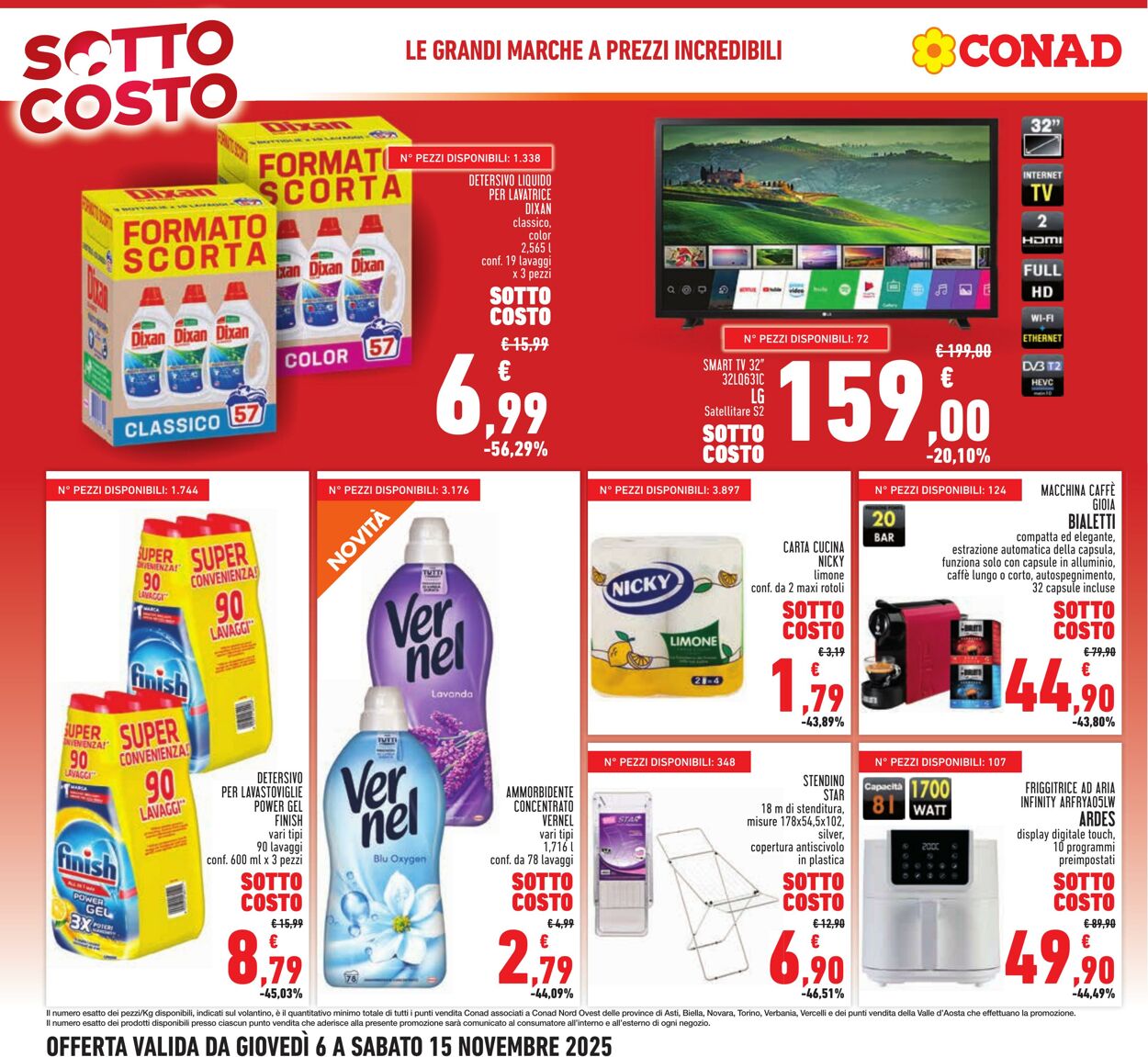 Volantino Conad 06.11.2025 - 06.11.2025