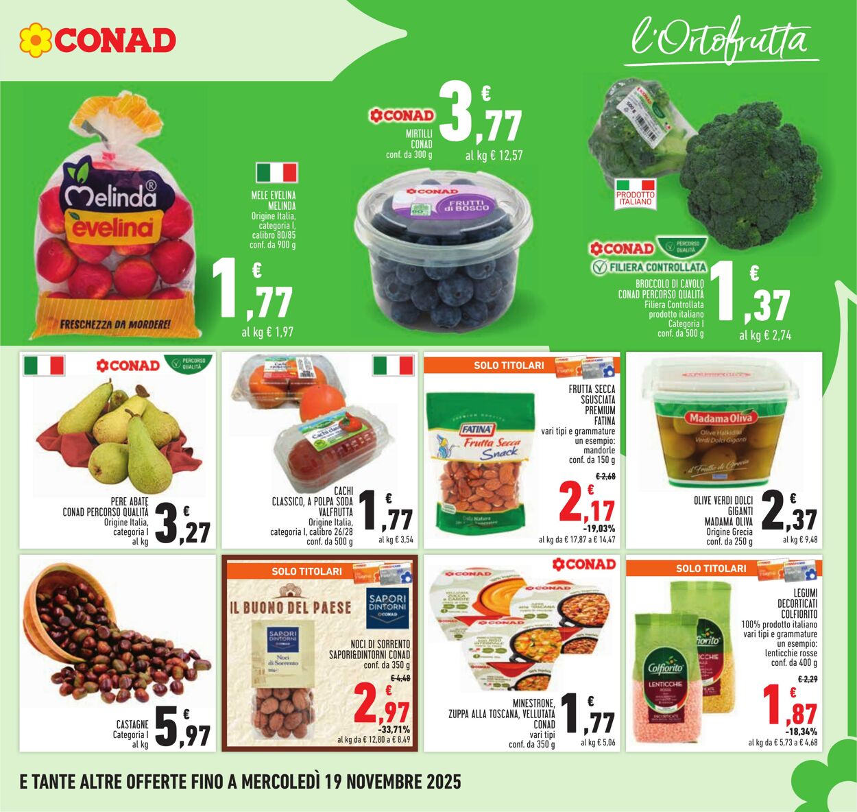 Volantino Conad 06.11.2025 - 06.11.2025
