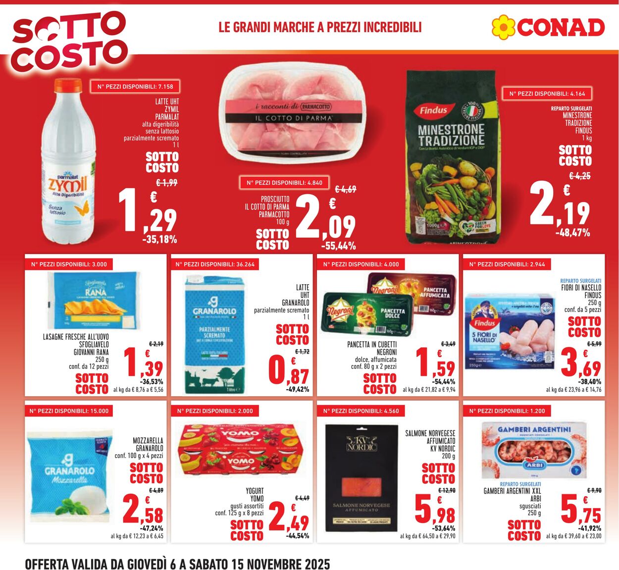 Volantino Conad 06.11.2025 - 06.11.2025