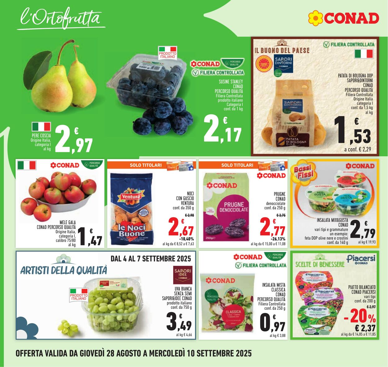 Volantino Conad 22.08.2025 - 22.08.2025