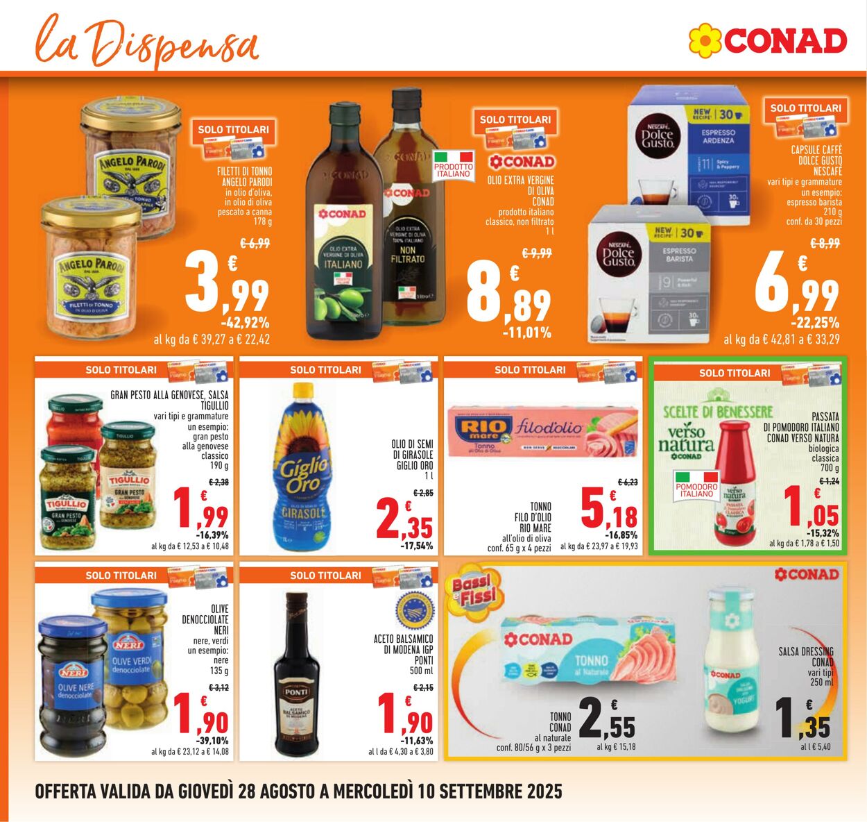 Volantino Conad 22.08.2025 - 22.08.2025