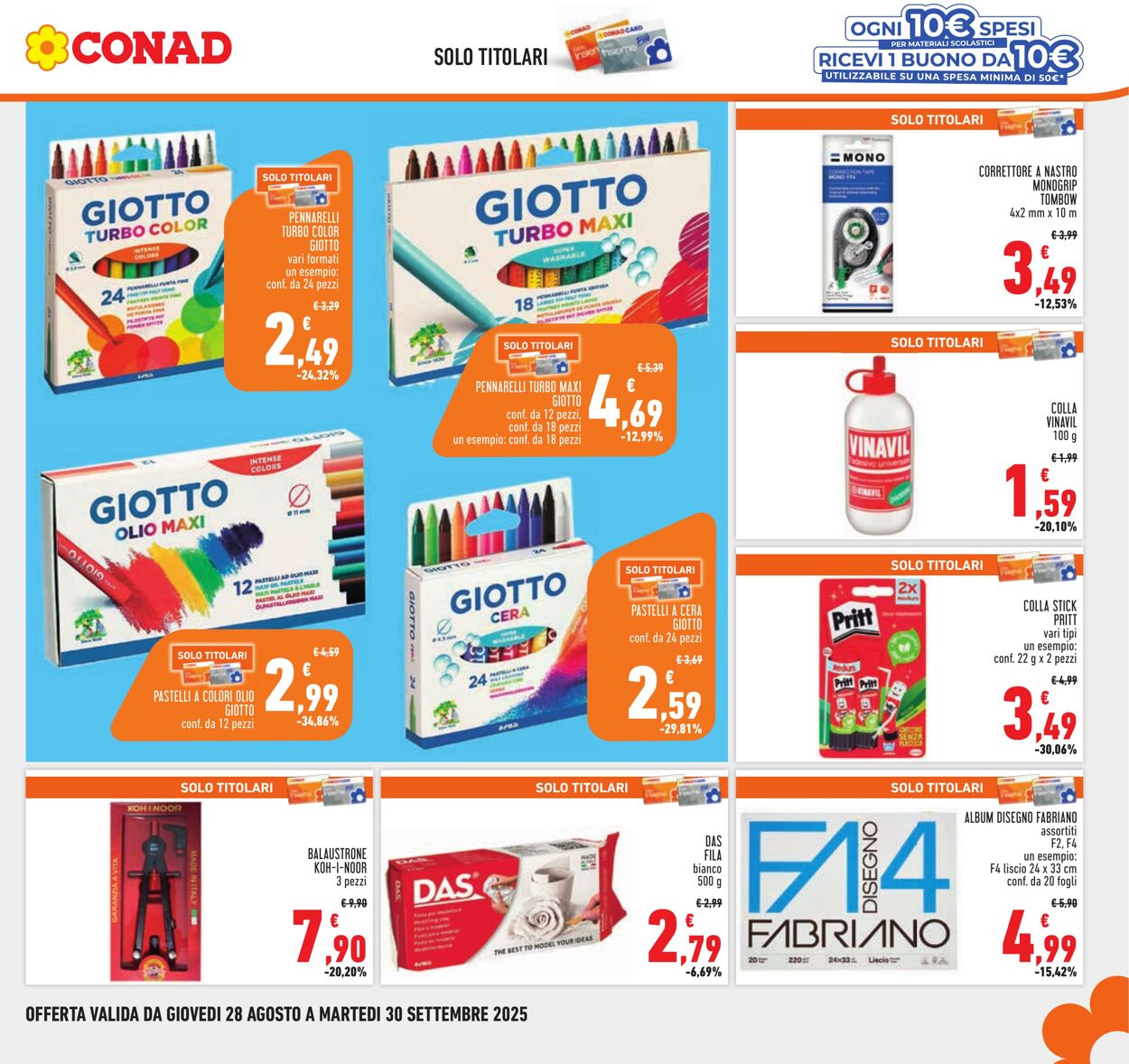 Volantino Conad 22.08.2025 - 22.08.2025