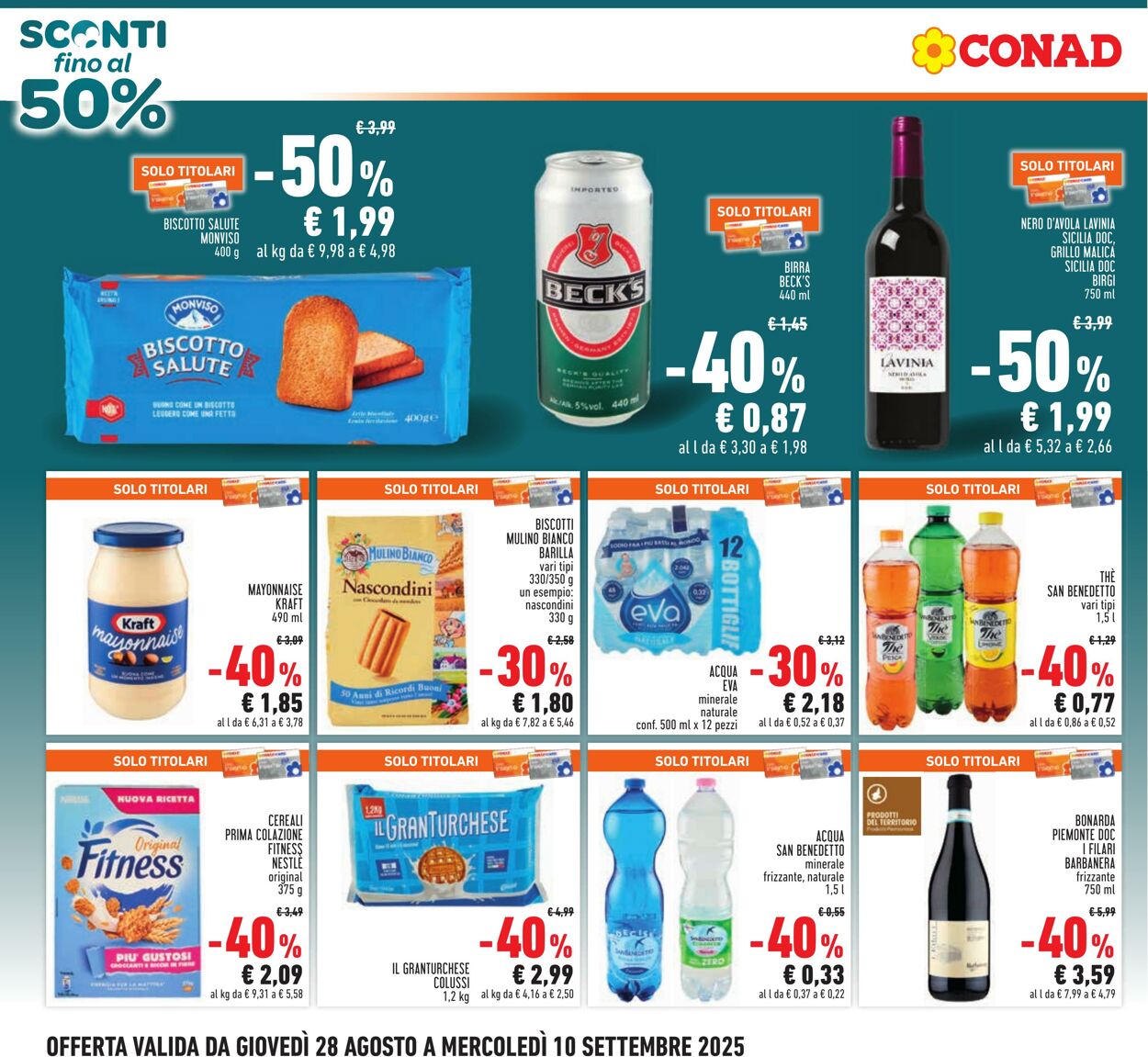 Volantino Conad 22.08.2025 - 22.08.2025