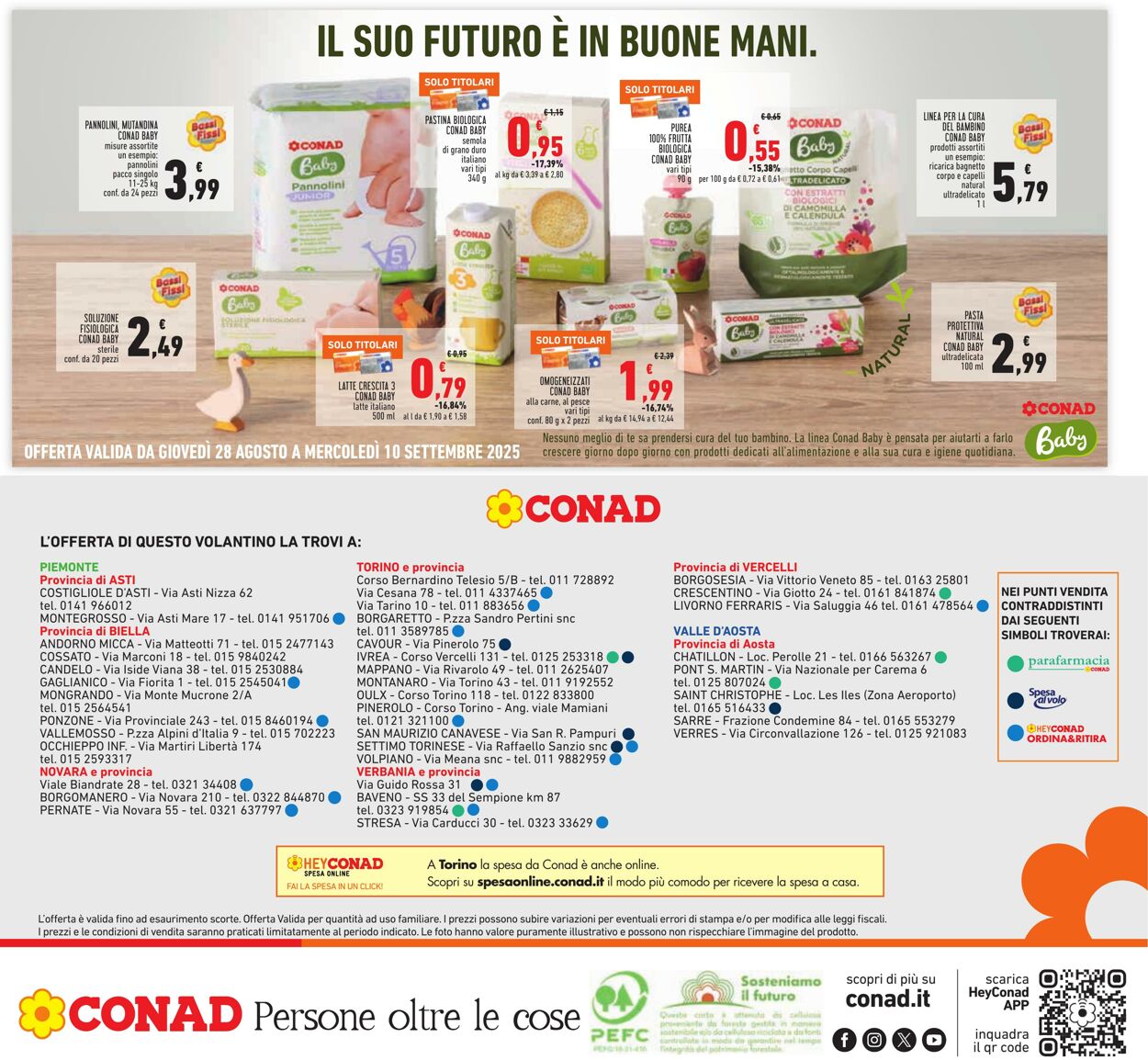Volantino Conad 22.08.2025 - 22.08.2025