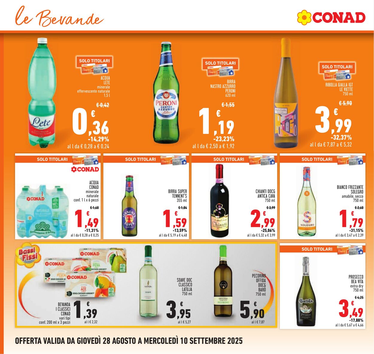 Volantino Conad 22.08.2025 - 22.08.2025