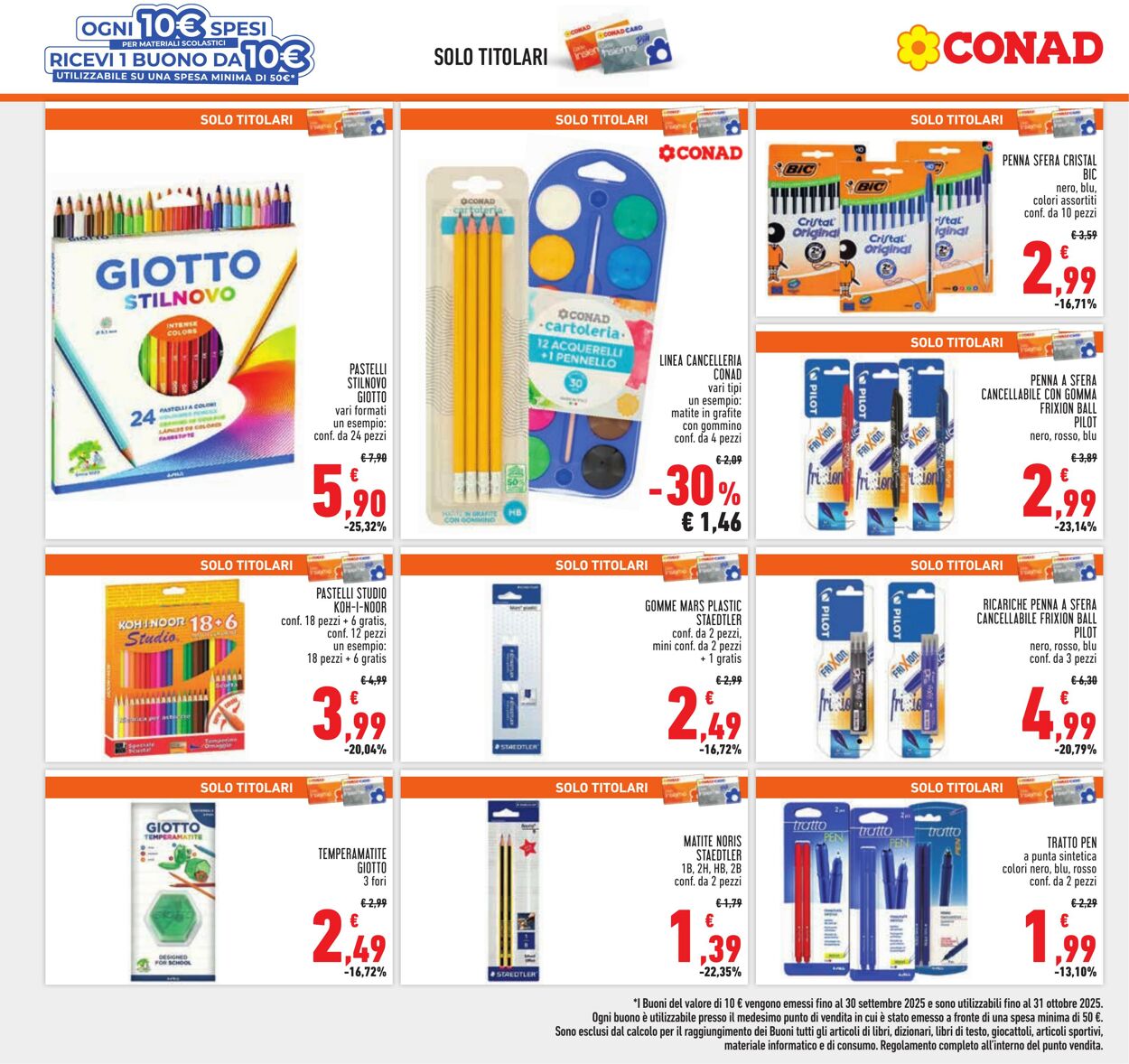 Volantino Conad 22.08.2025 - 22.08.2025