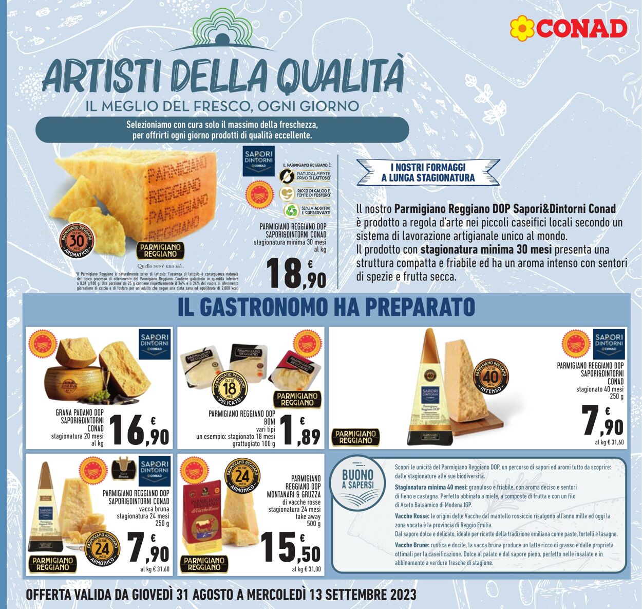 Volantino Conad 31.08.2023 - 13.09.2023