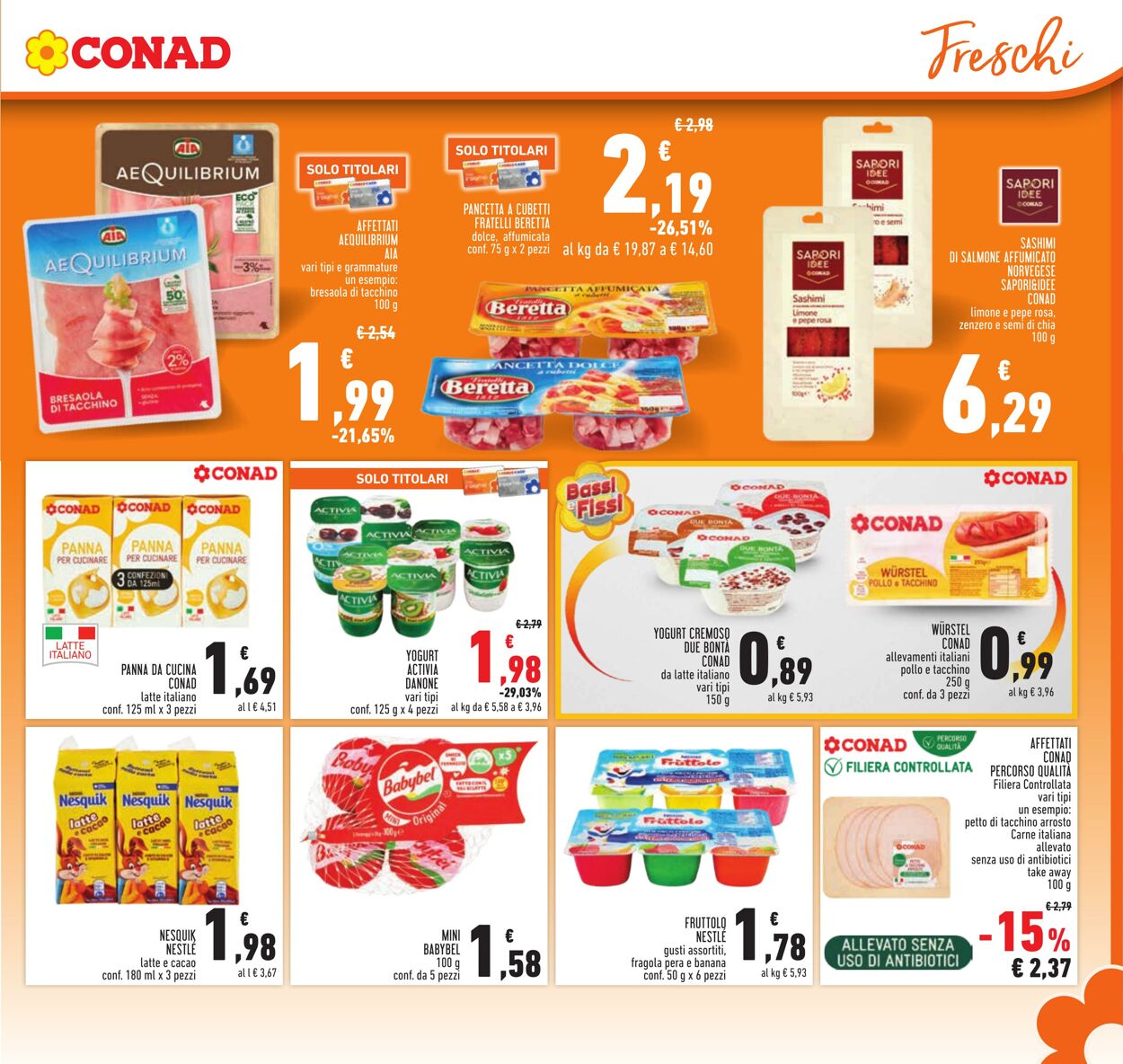 Volantino Conad 31.08.2023 - 13.09.2023